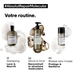 Masque Sans Rinçage Absolut Repair Molecular L'Oréal Professionnel 100 Ml 10 Masque Sans Rinçage Absolut Repair Molecular L'Oréal Professionnel 100 Ml -Capillaires Produits Magasin 3474637153489 3 69143.1696600946
