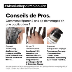 Shampooing Absolut Repair Molecular L'Oréal Professionnel 500 Ml -Capillaires Produits Magasin 3474637153526 6 96632.1696600664