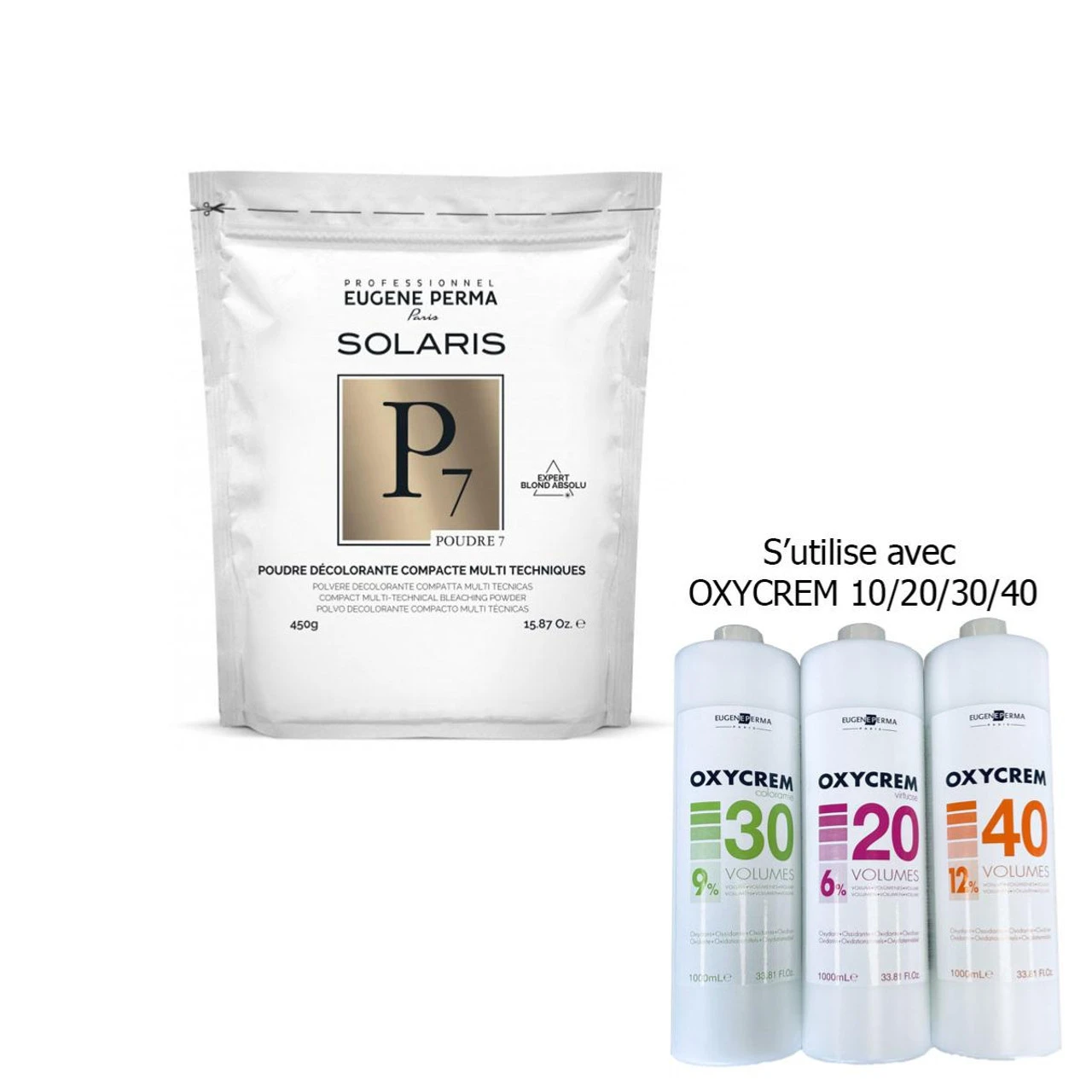 Poudre Décolorante Solaris P7 Eugène Perma 450g 2 Poudre Décolorante Solaris P7 Eugène Perma 450g – Image 2