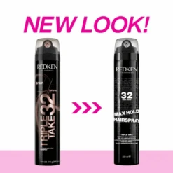Max Hold Hairspray 32 Redken 300ml -Capillaires Produits Magasin Redken Triple Take 32 300ml 84153.1694768860