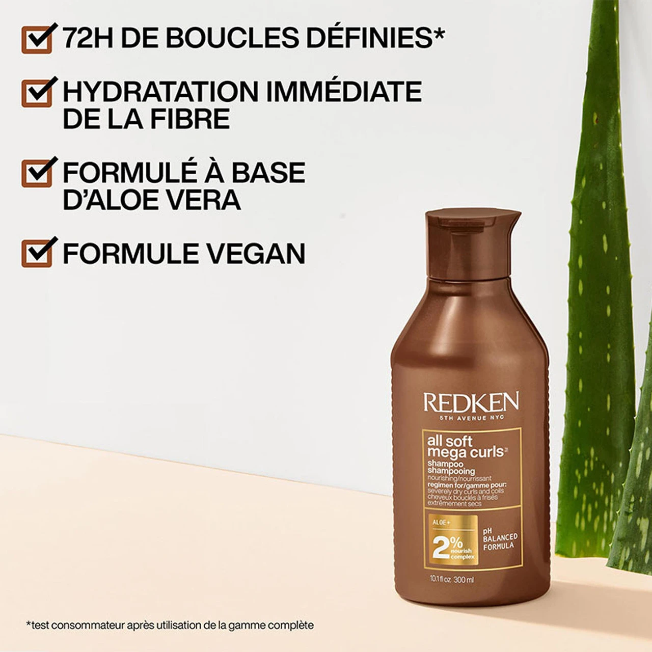 Shampooing All Soft Mega Curls Redken 300ml 4 Shampooing All Soft Mega Curls Redken 300ml – Image 4