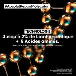 Shampooing Absolut Repair Molecular L'Oréal Professionnel 500 Ml -Capillaires Produits Magasin b7a7ac30 a3e2 4f9c 8d7a f25dbb3a2551 79105.1694081531.1280.1280 72780.1694081968