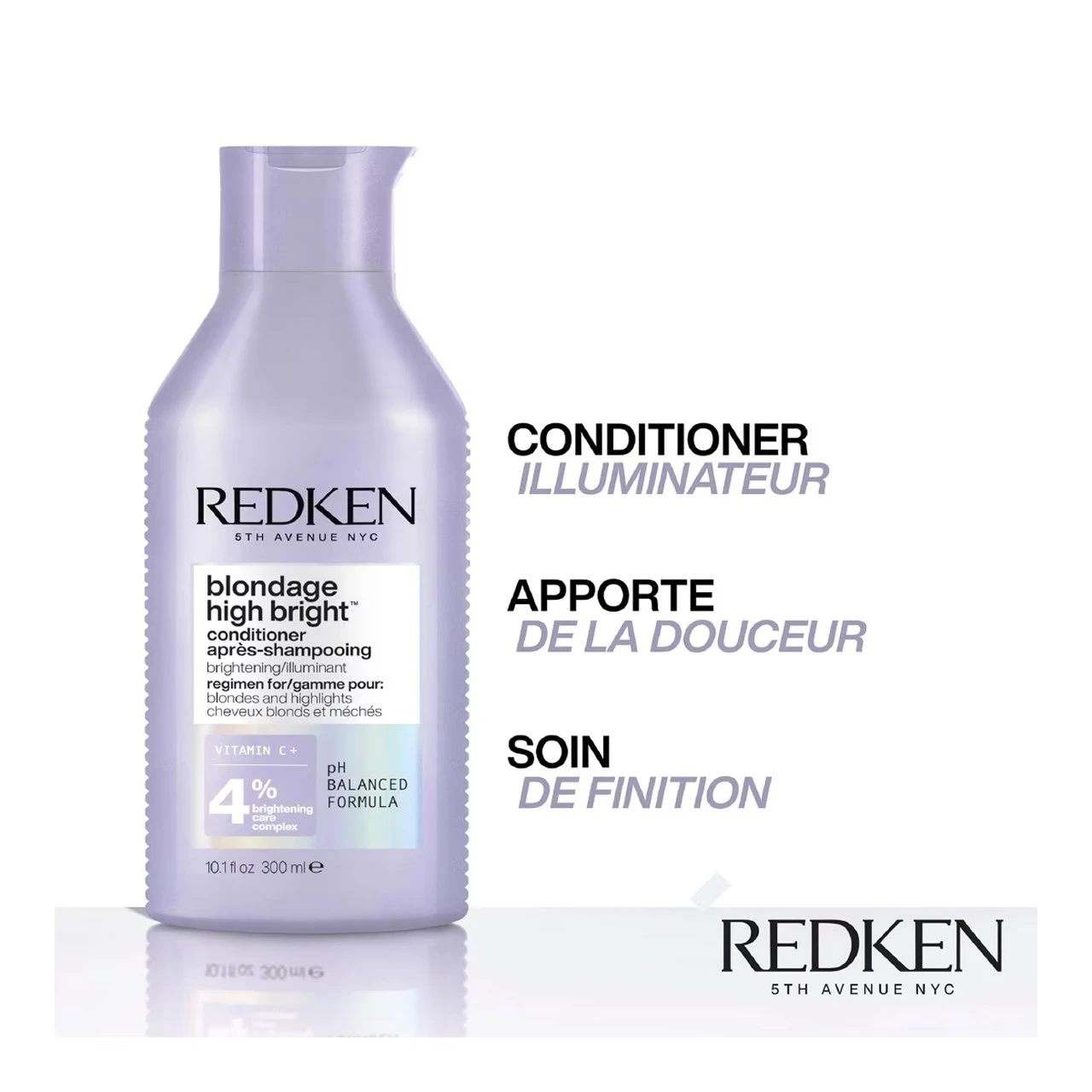 Conditioner Blondage High Bright Redken 300ml 2 Conditioner Blondage High Bright Redken 300ml – Image 2