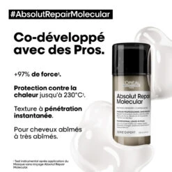 Masque Sans Rinçage Absolut Repair Molecular L'Oréal Professionnel 100 Ml 8 Masque Sans Rinçage Absolut Repair Molecular L'Oréal Professionnel 100 Ml -Capillaires Produits Magasin masque 2 35976.1694092138
