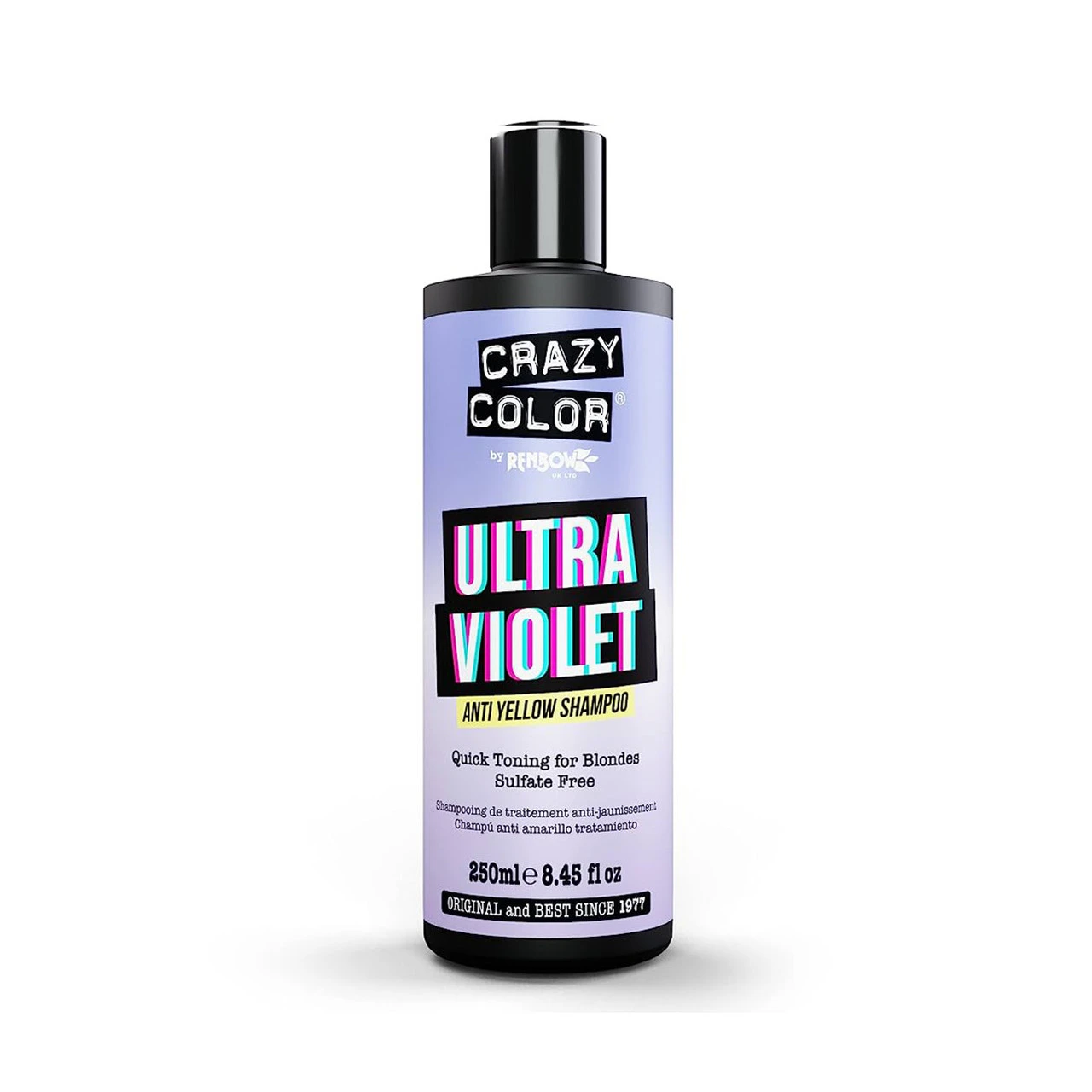 Shampooing Violet Crazy Color No Yellow 1 Shampooing Violet Crazy Color No Yellow